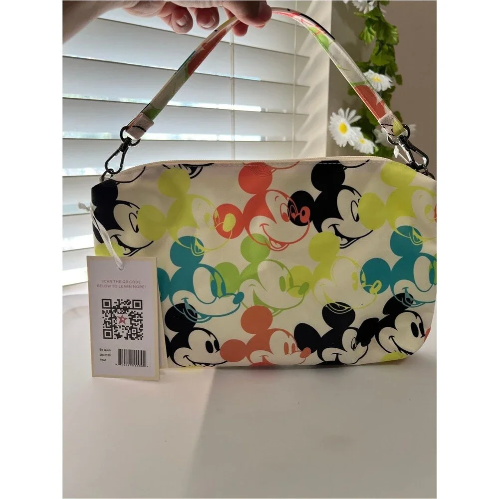 JuJuJuBe Disney's Pop Art Mickey Mouse x Be Quick Shoulder Bag Purse Crossbody